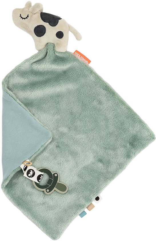 Done By Deer Dotti Knuffeldoekje - Blue van Merkloos