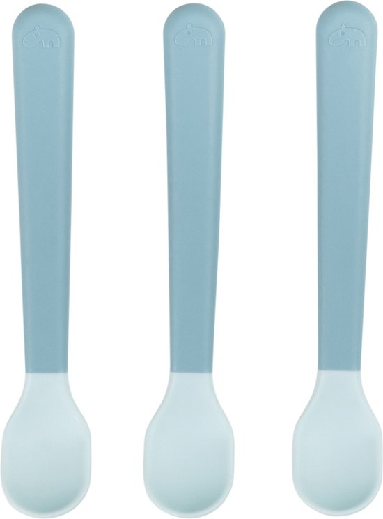 Done By Deer Easy Grip Lepels - 3 Stuks - Blue van Done by Deer