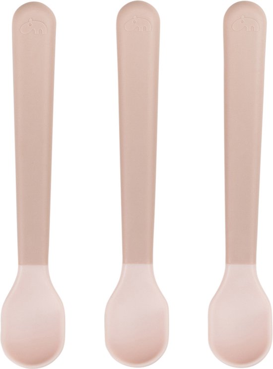 Done By Deer Easy Grip Lepels - 3 Stuks - Powder van Done by Deer