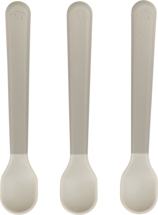 Done By Deer Easy Grip Lepels - 3 Stuks - Sand van Done by Deer