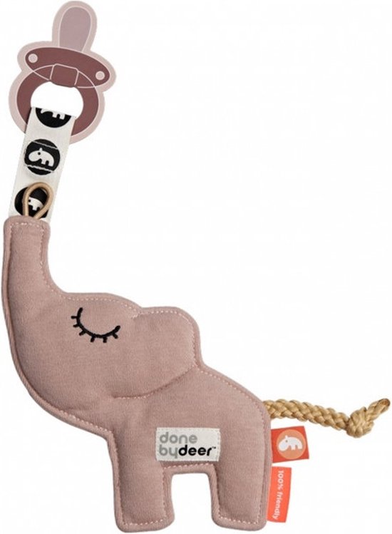 Done by Deer Elphee Cozy Keeper Speenkoord Powder van Done by Deer