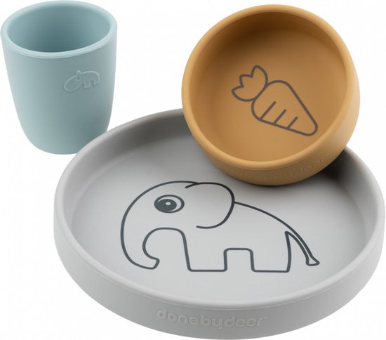 Done by Deer Elphee Dinnerset Colour Mix van Done by Deer