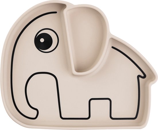 Done By Deer Elphee Stick&Stay Bord - Sand van Done by Deer