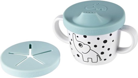 Done by Deer Elphee Tuit- Snackbeker Blue van Done by Deer