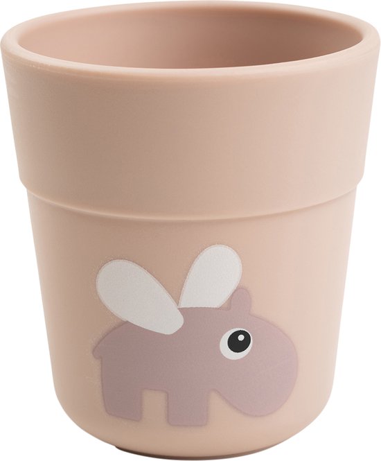 Done By Deer Foodie Mini Mug Happy Clouds Powder van Done by Deer