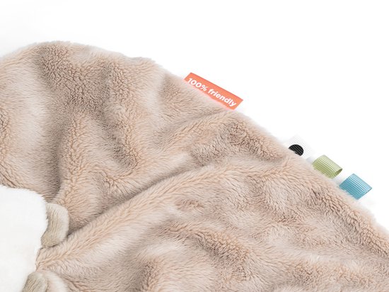 Done By Deer Knuffeldoekje - Tiny Farm - Sheepy Sand van Done by Deer