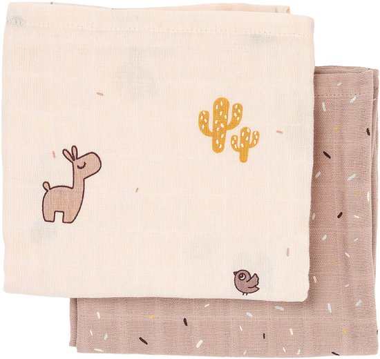 Done By Deer Lalee Hydrofiel Luiers - 2 Stuks - Powder van Merkloos