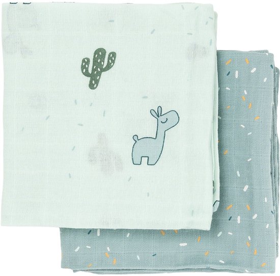 Done By Deer Lalee Hydrofiel Luiers - 2 Stuks - Sand van Merkloos