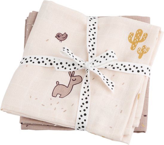 Done By Deer Lalee Swaddle Powder 2 Stuks van Merkloos