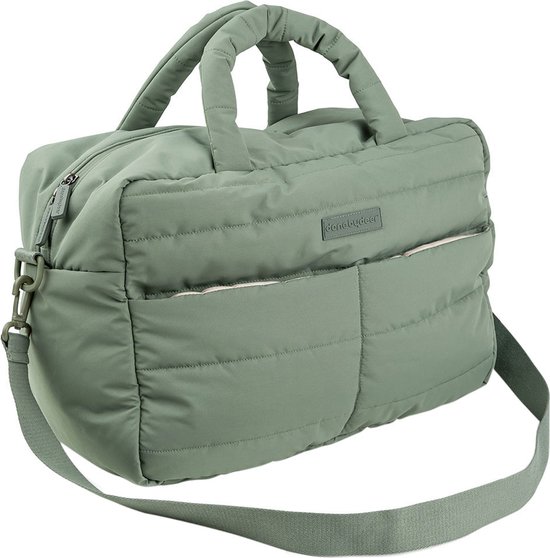 Done by Deer Luiertas Quilted Changing Bag Groen van Done by Deer