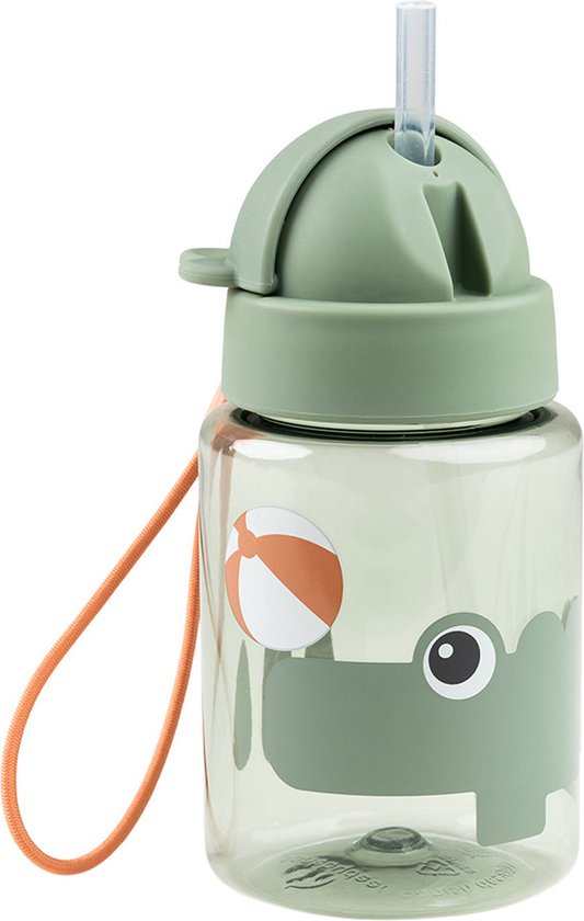 Done By Deer Playground Rietjesbeker - Green van Done by Deer