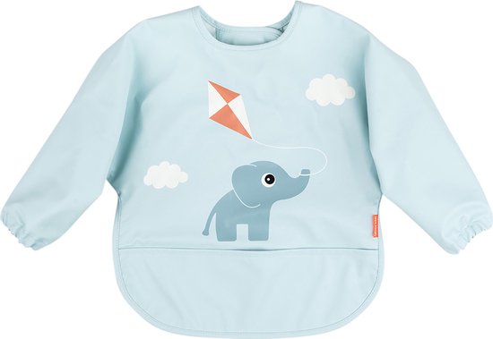 Done By Deer Playground Slab - Lange Mouwen - Blue van Done by Deer