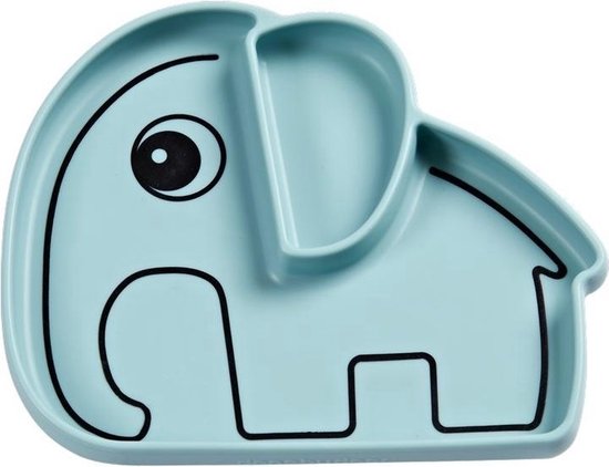 Done by Deer stick & stay bord blauw van Done by Deer