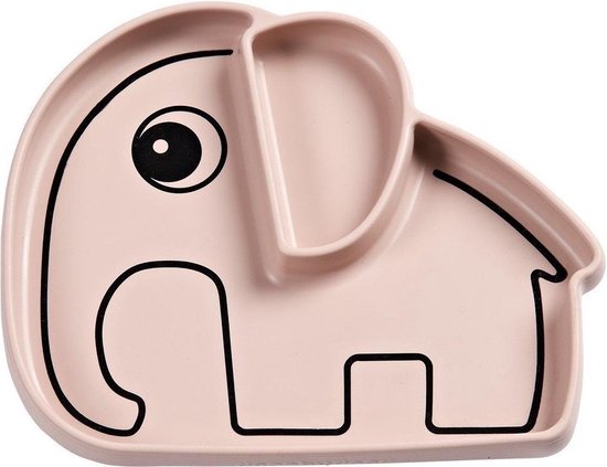 Done by Deer stick & stay bord roze van Done by Deer