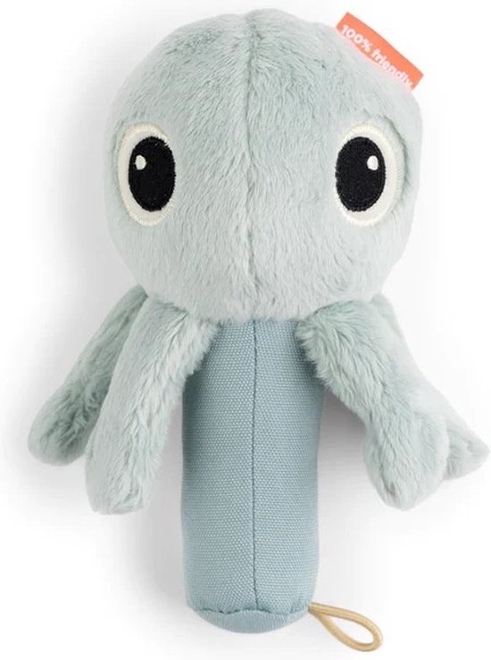 Done by Deer Stimulerende spiegelrammelaar Jelly Blue van Done by Deer