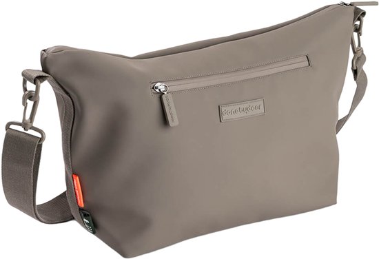 Done By Deer Stroller Bag - Taupe van Merkloos
