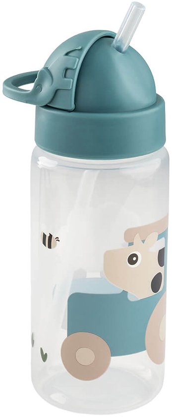 Done By Deer Tiny Farm Rietjesbeker - 350 ml - Blue