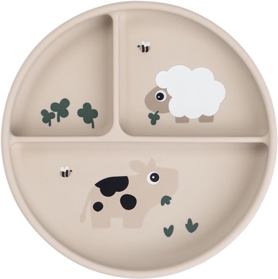 Done By Deer Tiny Farm Stick&Stay Vakjes Bord - Sand