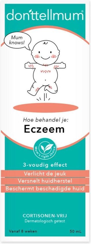 donttellmum - Eczeem Repair Creme - 50 ml van donttellmum