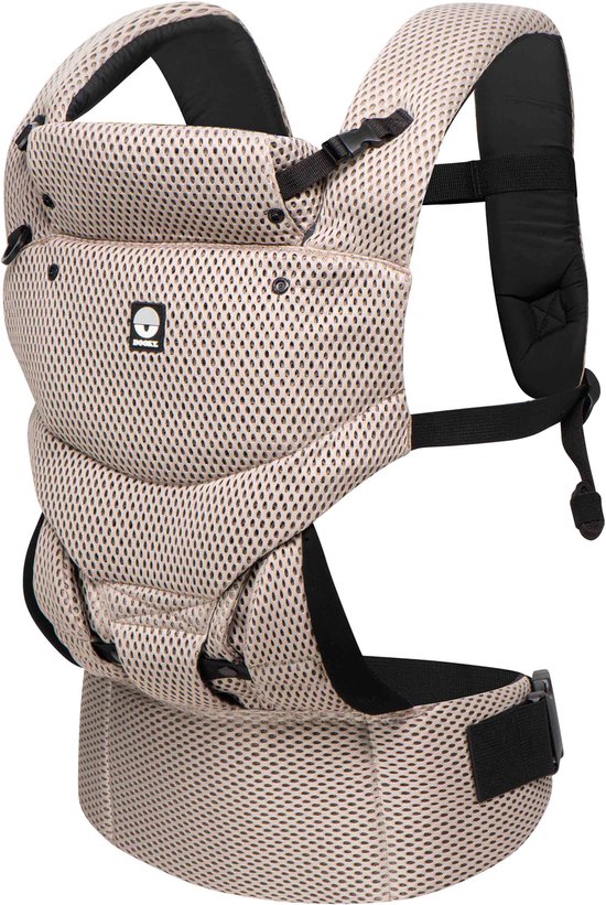 Dooky Ergonomische Draagzak Urban Comfort Beige Desert van Dooky