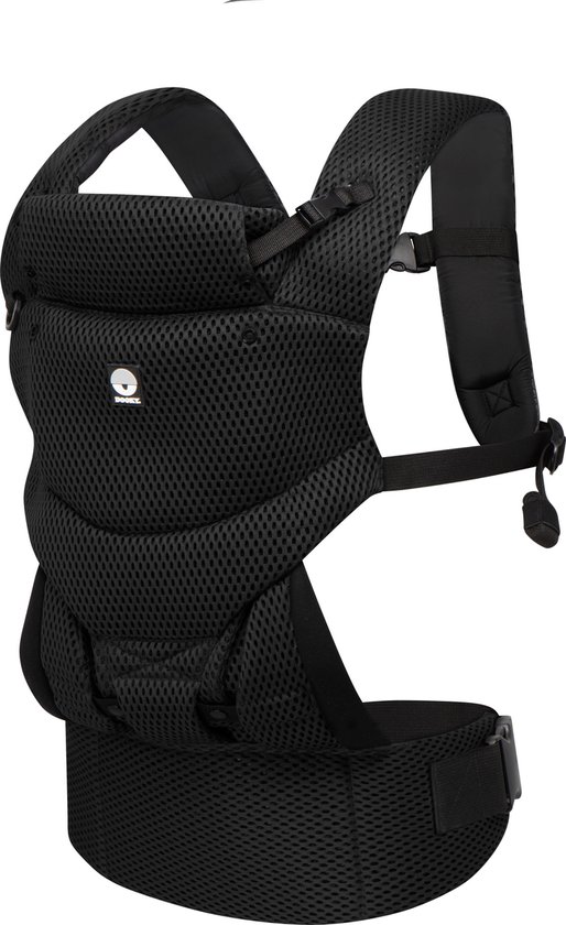 Dooky Ergonomische Draagzak Urban Comfort - Zwart van Dooky