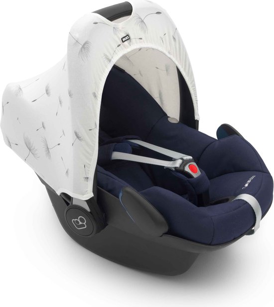 Dooky Hoody Autostoel Zonnekap - UV werend - Dandelion van Dooky