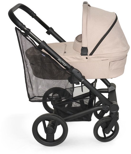 Dooky - Kinderwagen/Buggy Boodschappen Zij Net - Zwart van Merkloos