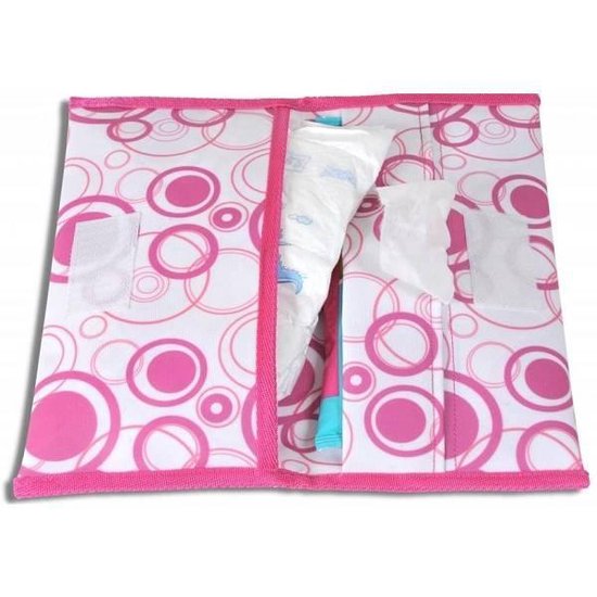 Dooky Nappy Pack - Pink Circles van Dooky
