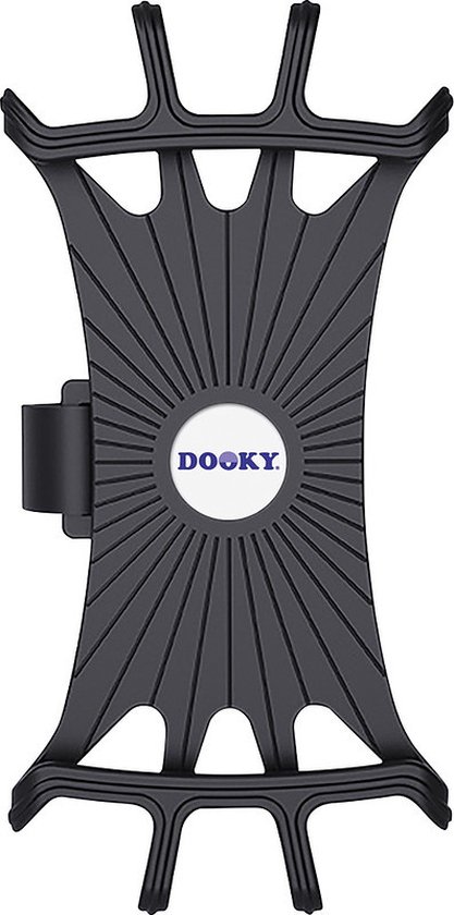Dooky Telefoonhouder Smartphone Telefoon houder 360* Rotatie Universeel Kinderwagen Fiets Zwart van Dooky