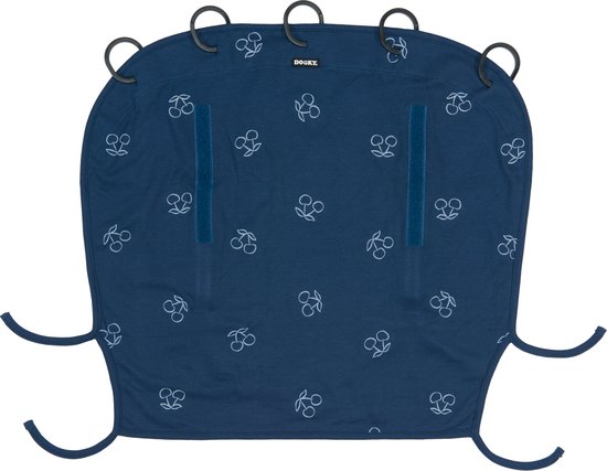 Dooky Universal Cover Zonnedoek Kinderwagen - Blue Cherry van Dooky