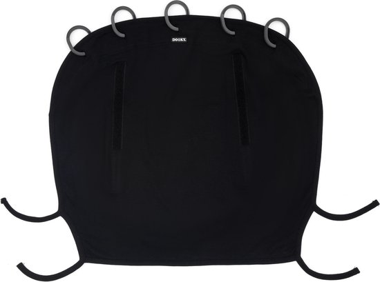 Dooky Universal Cover Zonnescherm Kinderwagen - Uni Zwart van Dooky