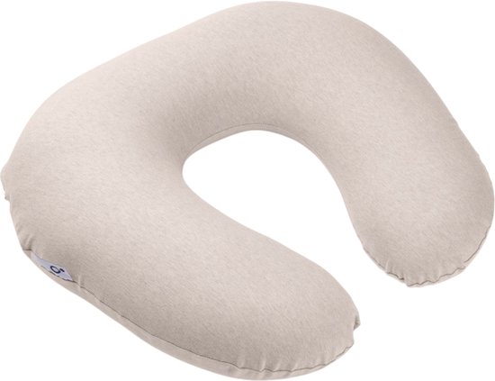 Doomoo Softy - Klein Voedingskussen - Biologisch Katoen - 150cm - Chine Sand van Merkloos