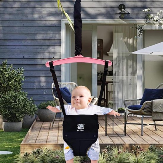 Door Hopper Baby vanaf 6 maanden, Hopser Baby Jumper Wipstoeltje, Babyschommel voor deurkozijn, Binnenschommel, Deurschommel, Wipstoeltje, Kinderschommel, Deurtrechter, Baby Hopper Schommel van Merkloos