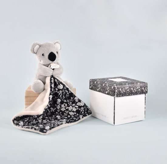 Doudou et Compagnie - Knuffeldoekje - Koala - Grijs - 12 cm - 0m+ van Merkloos
