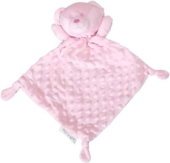 Doudou knuffeldoek - Baby knuffel - Baby kalmeren - Zachte teddybeer vorm - 100% katoen - Niet gespecificeerd van Merkloos