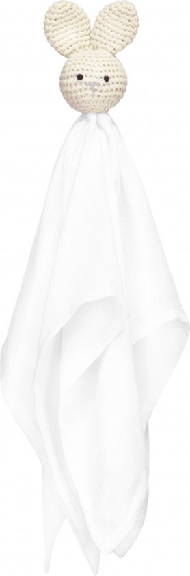 Doudou - Knuffeldoek - Konijn - Creme van Jollein