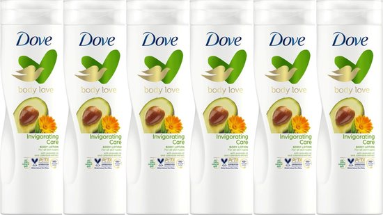 Dove Bodylotion - Invigorating Avocado - 6 x 400 ml - Body Love van Dove