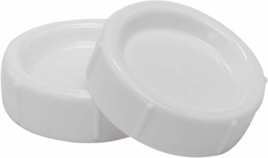 Dr. Brown's Afsluitdoppen - Brede halsfles - 2 stuks