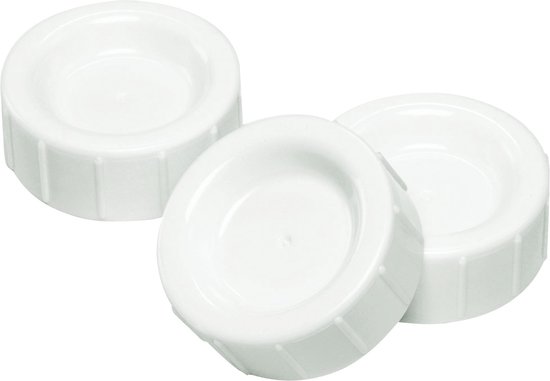 Dr. Brown's Afsluitdoppen - Smalle halsfles - 3 stuks van Dr. Brown's