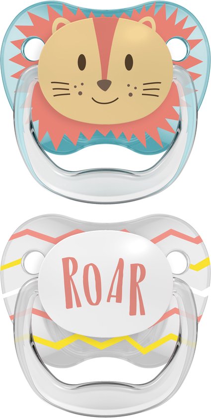 Dr. Brown's Classic Fopspeen - Fase 1 - Blauw - 2 stuks van Dr. Brown's