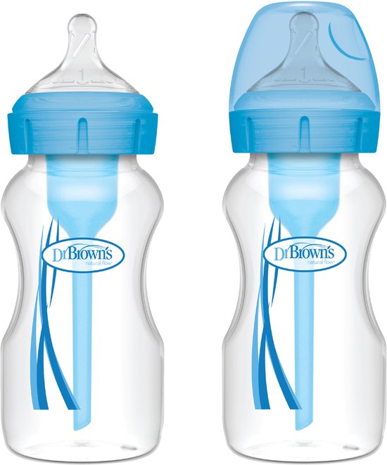 Dr. Brown's Flessenset - Duo Options+ Breed - 270 ml van Dr. Brown's