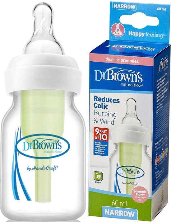 Dr Brown's Opties 60 ml Preemie-fles van Merkloos