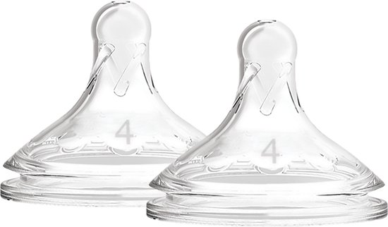 Dr. Brown's Options+ Flesspeen - Fase 4 - Brede halsfles - 2 stuks van Dr. Brown's