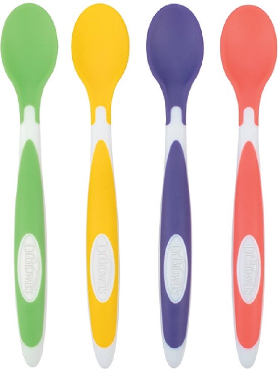 Dr. Brown's Soft-tip lepeltjes - 4 stuks van Dr. Brown's