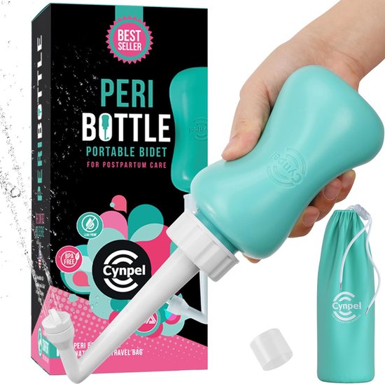 Draagbaar Bidet voor Postpartum Zorg - Peri Fles voor Vrouwen - Ziekenhuis Tas Zwangerschap Essentials van Frida Mom