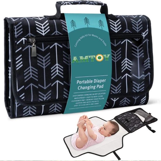 Draagbare Baby Luier Verschoon Tas | Portable Baby Diper Changer Bag | Waterdicht - Water Proof | FaQood van FaQood