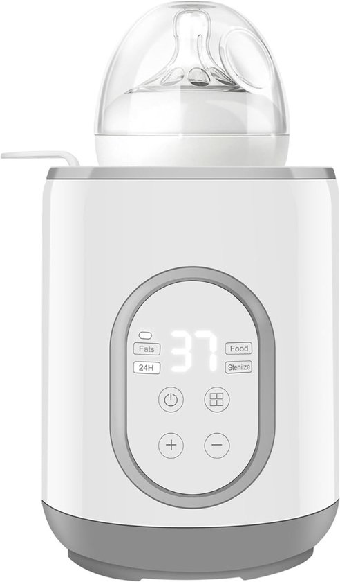 Draagbare Flessenwarmer - Oplaadbaar - Flessenwarmer Onderweg - Wit