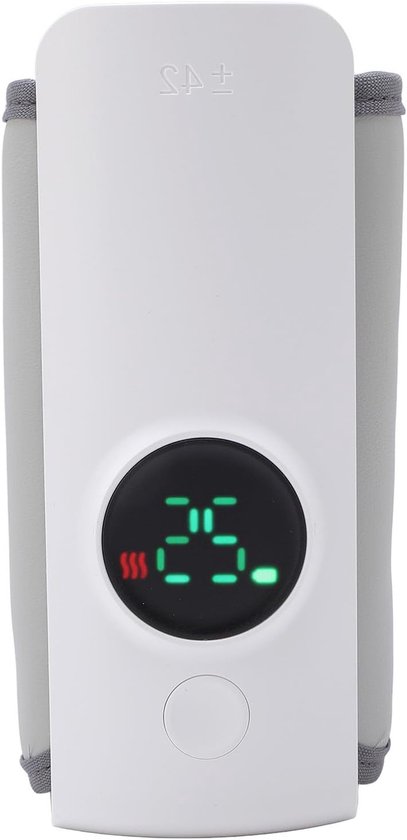 Draagbare Flessenwarmer voor Baby's met 6 Temperatuurinstellingen en Snelle Verhitting, Oplaadbare en Verstelbare Warmers voor Flessen met Borstvoeding