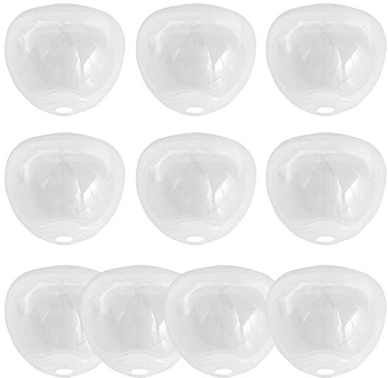 Draagbare fopspeenbox, 10 stuks, stofdicht en BPA-vrij, transparant opbergdoos voor baby's