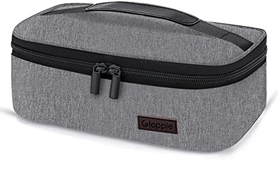 Draagbare Geïsoleerde Lunchtas - Waterafstotende Lunch Bag voor Kinderen - Ideaal voor Maaltijd Prep en Picknick - Grijs van Merkloos